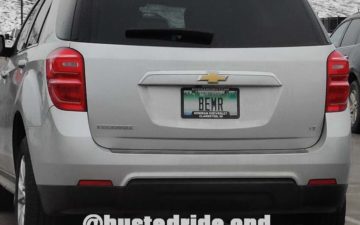BEMR - Vanity License Plate by Busted Ride