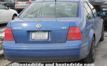 JETTA2 - Vanity License Plate by Busted Ride