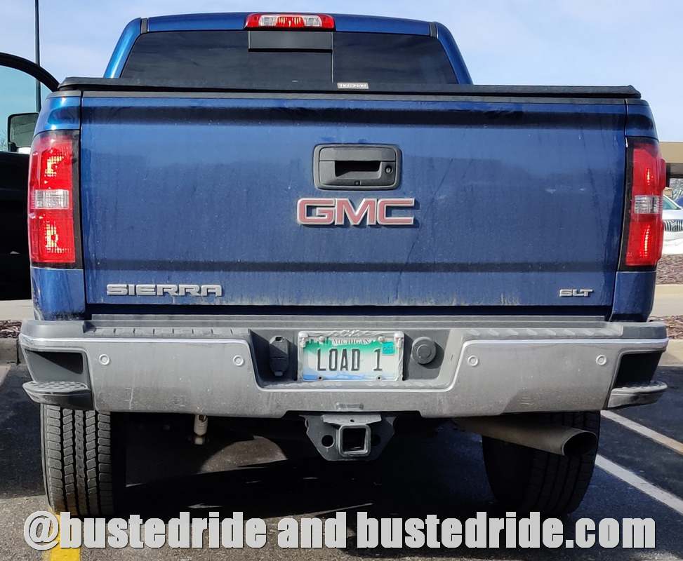 LOAD 1 - Vanity License Plate by Busted Ride