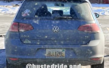 RLLY2ME - Vanity License Plate by Busted Ride
