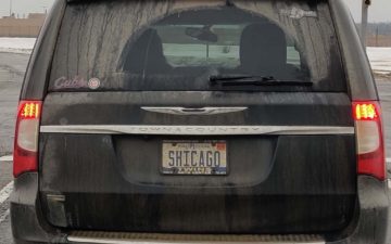 SHICAGO - Vanity License Plate by Busted Ride