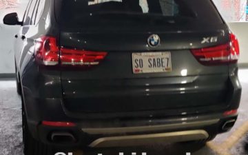 SO SABE7 - Vanity License Plate by Busted Ride