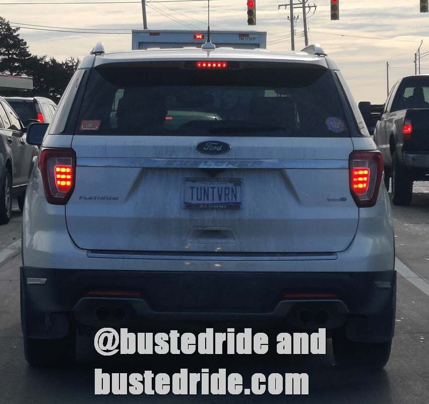 TURNTVRN - Vanity License Plate by Busted Ride
