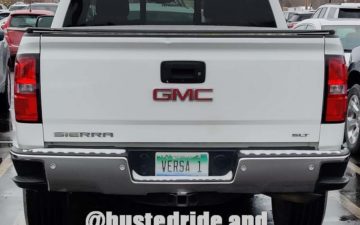 VERSA 1 - Vanity License Plate by Busted Ride