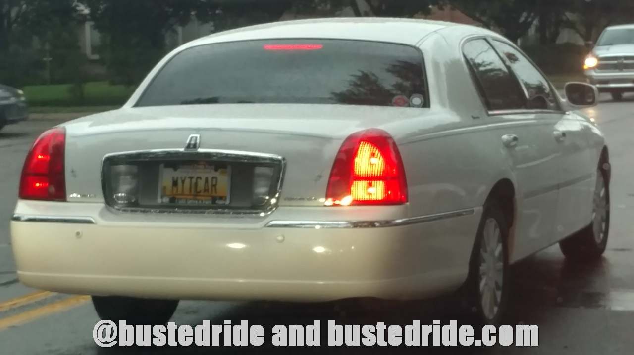 MYTCAR - Vanity License Plate by Busted Ride