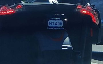 NY249 - Vanity License Plate by Busted Ride