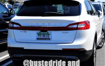 PRTHEAD - Vanity License Plate by Busted Ride
