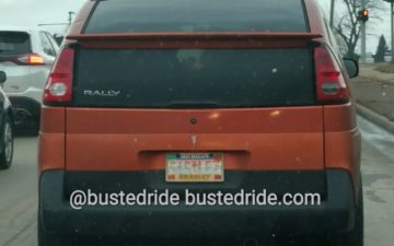 SASUEZ - Vanity License Plate by Busted Ride