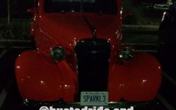 SPARKL3 - Vanity License Plate by Busted Ride