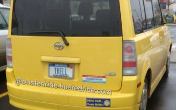 THELL - Vanity License Plate by Busted Ride