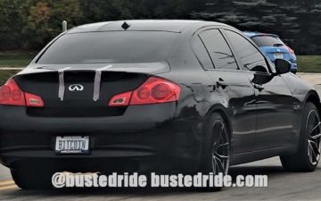 B1TCOIN - Vanity License Plate by Busted Ride