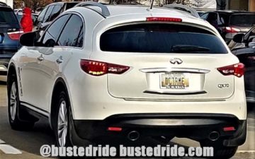 DCTRME - Vanity License Plate by Busted Ride