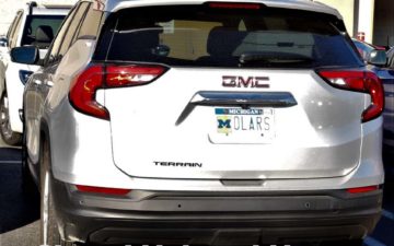 (M)OLARS - Vanity License Plate by Busted Ride