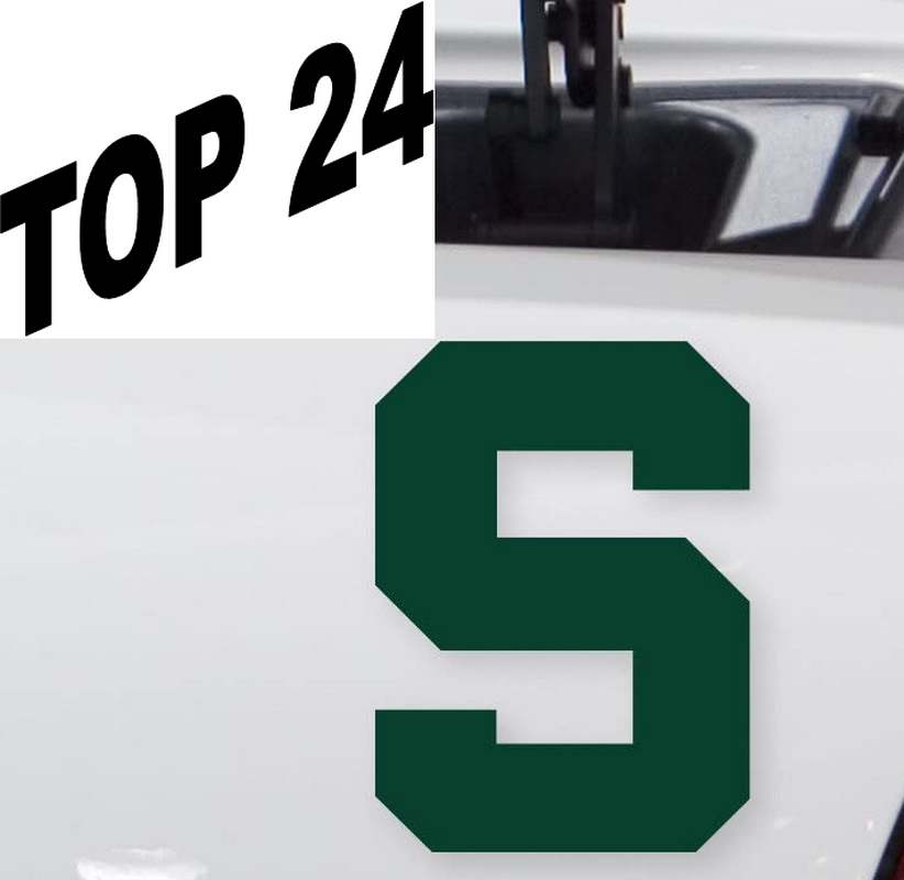 Top 24 Uses of MSU S to Show on Vanity Plates - Vanity License Plate by Busted Ride