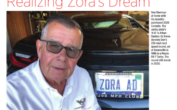 ZORA AD - Vanity License Plate by Busted Ride