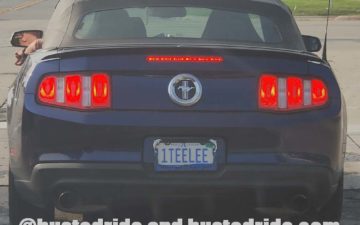 1TEELEE - Vanity License Plate by Busted Ride
