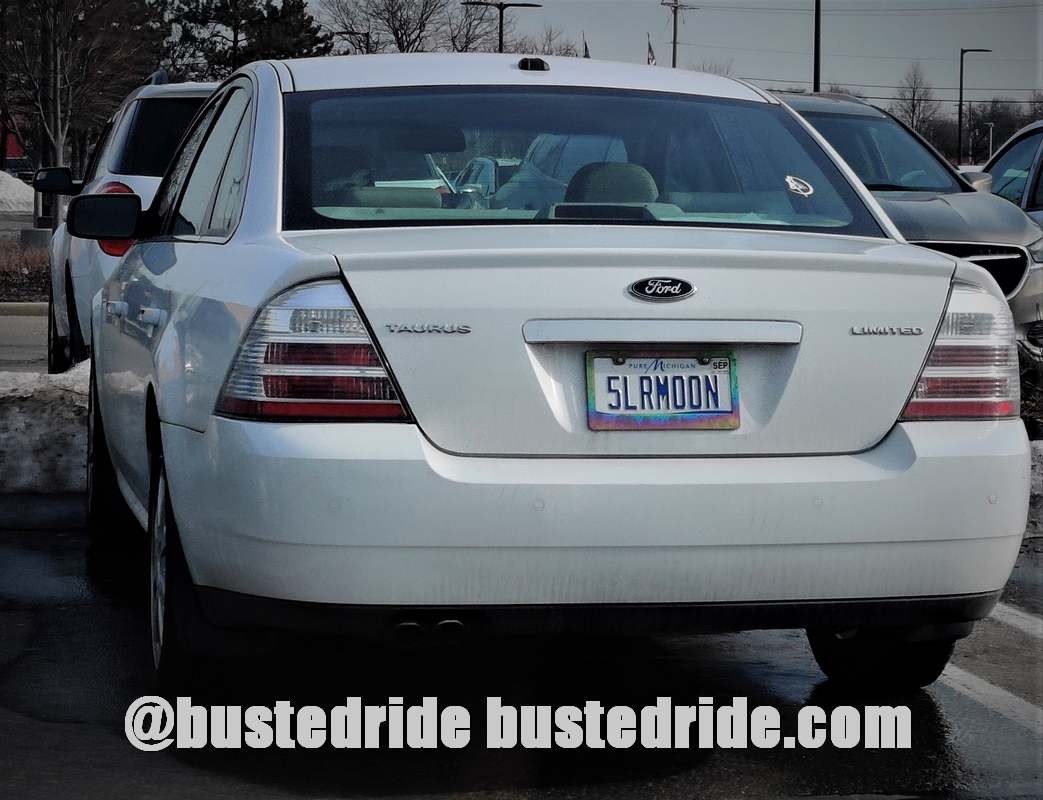5LRMOON - Vanity License Plate by Busted Ride