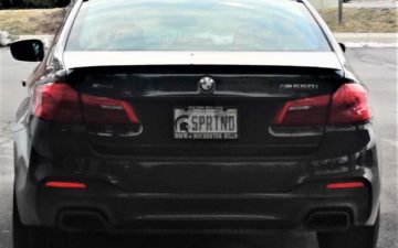 SPRTND - Vanity License Plate by Busted Ride