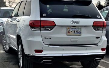 STRBKS - Vanity License Plate by Busted Ride