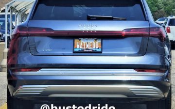 WATWEDO - Vanity License Plate by Busted Ride