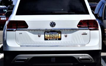 1350USA - Vanity License Plate by Busted Ride