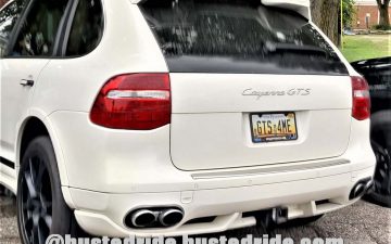 GTS 4ME - Vanity License Plate by Busted Ride