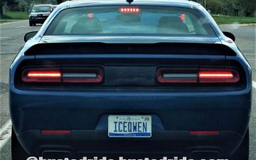 ICEQWEN - Vanity License Plate by Busted Ride