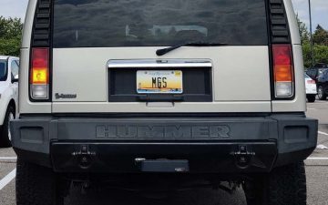 MGS - Vanity License Plate by Busted Ride