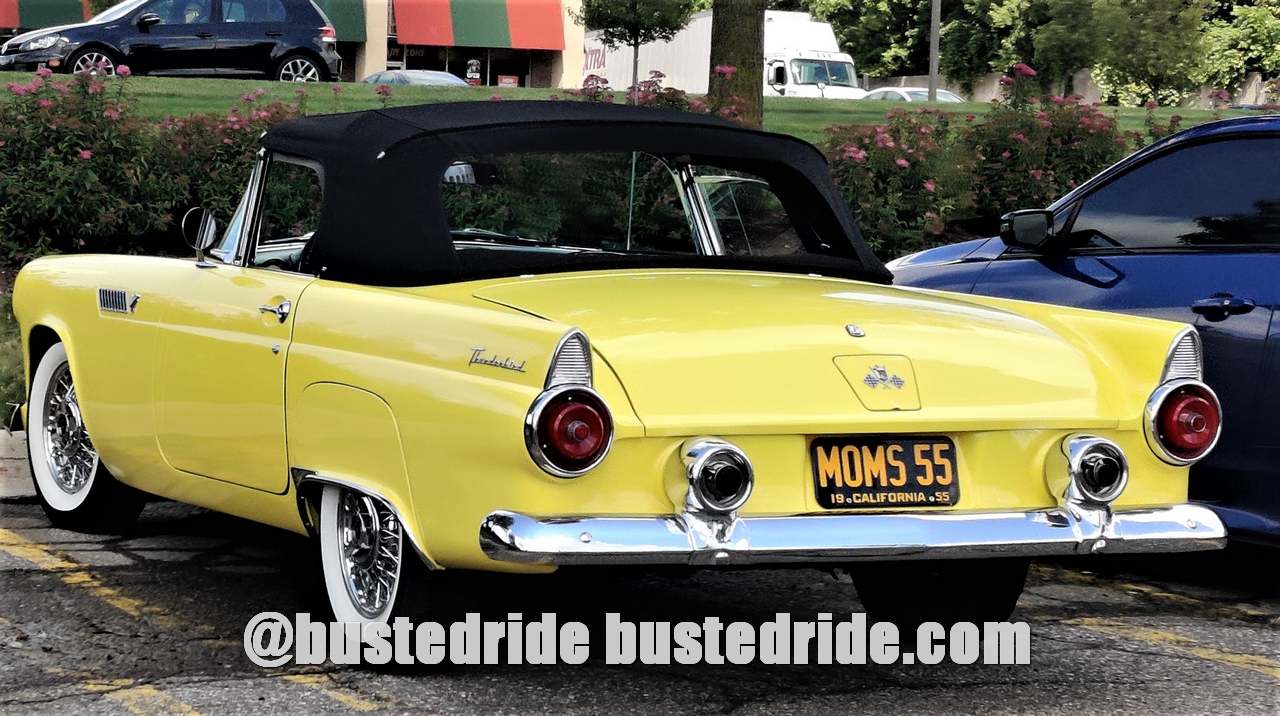 MOMS 55 - Vanity License Plate by Busted Ride