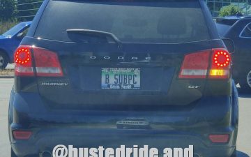 B SUBPC - Vanity License Plate by Busted Ride