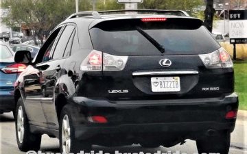 BIZZIBI - Vanity License Plate by Busted Ride