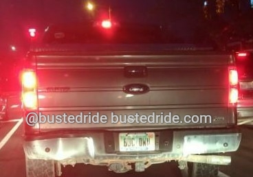 BUC DWN - Vanity License Plate by Busted Ride