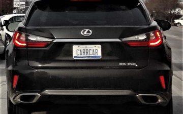 CARCAR - Vanity License Plate by Busted Ride