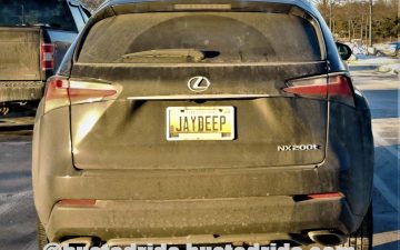 JAYDEEP - Vanity License Plate by Busted Ride