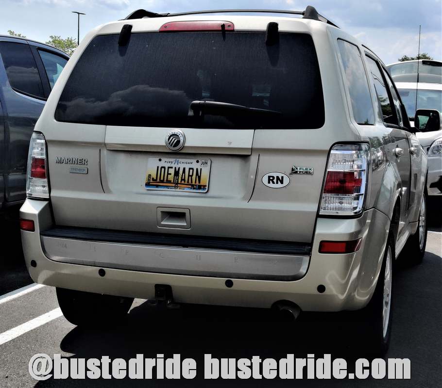 JOEMARN - Vanity License Plate by Busted Ride