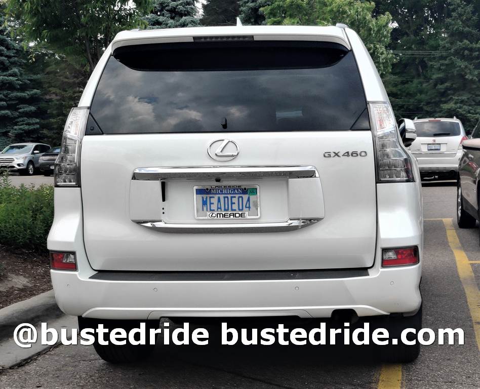 MEADE04 - Vanity License Plate by Busted Ride