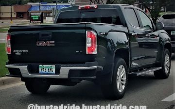 PAB ENG - Vanity License Plate by Busted Ride