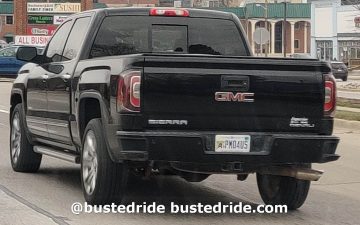 PMO4US - Vanity License Plate by Busted Ride
