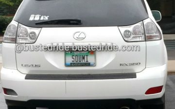 SOUMI - Vanity License Plate by Busted Ride