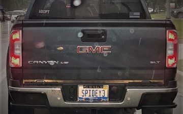 SPIDEY3 - Vanity License Plate by Busted Ride