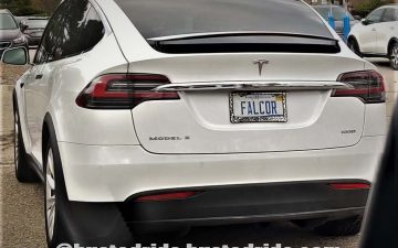 FALCOR - Vanity License Plate by Busted Ride