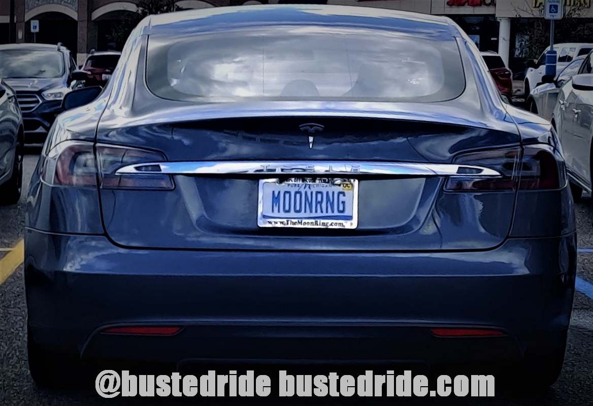 MOONRNG - Vanity License Plate by Busted Ride