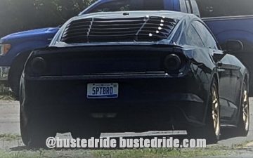 SPTBRO - Vanity License Plate by Busted Ride