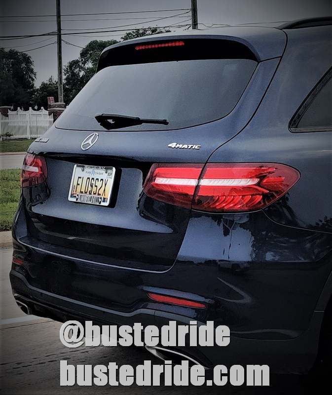 FLOSS2X - Vanity License Plate by Busted Ride
