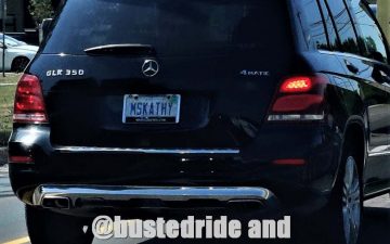 MSKATHY - Vanity License Plate by Busted Ride