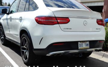 QUI TAM - Vanity License Plate by Busted Ride