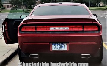 SLDGHMR - Vanity License Plate by Busted Ride