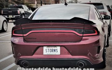 STORMS - Vanity License Plate by Busted Ride