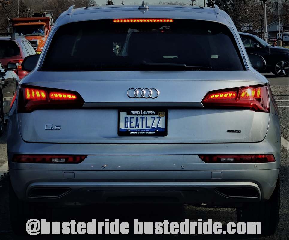 BEATLZZ - Vanity License Plate by Busted Ride