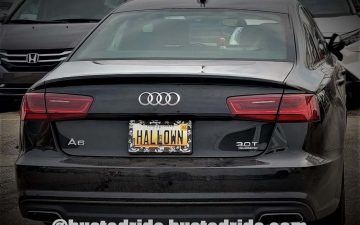 HALLOWN - Vanity License Plate by Busted Ride